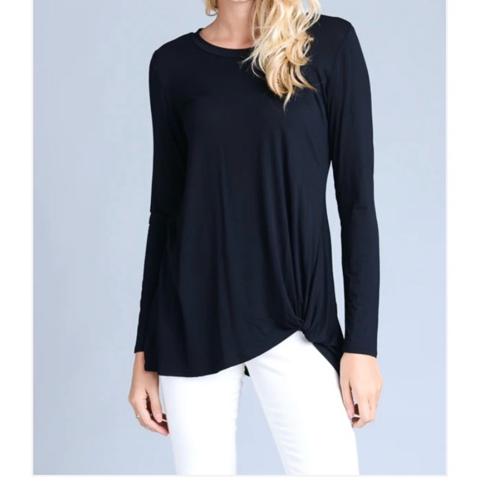 Vanilla Bay Twisted Tunic Top